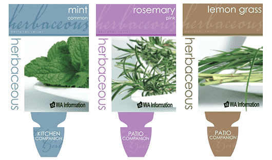 Herbaceous Herbs Designer Series with WA Information